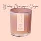 Pink Bubbly Candle- Berries, Champagne, Sugar