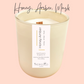 Honey Amber Candle- Honey, Amber, Musk